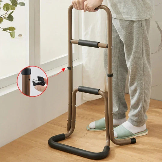 Non-Perforated Handrail Railings Crutches Get-Up Aids Walkers for Elderly Home Bed Frame Handles Mobility Aids Strong Durable