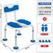 Folding Disabled Shower Seat Elderly Persons Care Products Shower Seat Ultralight Designer Silla Para Ducha Bathroom Furniture