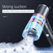 120W Cordless Handheld Vacuum Cleaner Small Mini Portable Car Auto Home Wireless