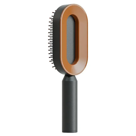 Self Cleaning Hair Brush 3D Air Cushion Massage Comb Airbag Massage Brush One-Key Cleaning Detangling Hair Brush Styling Tools